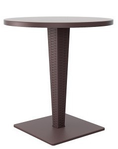 Masa pentru bar,terasa RIVA rotunda blat verzalit culoare cafea Raki Masa pentru bar,terasa RIVA rotunda blat verzalit culoare cafea Raki