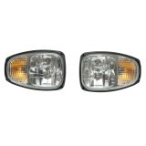 Set lampi fata cu semnalizare stanga/dreapta pentru JCB 1CX-5CX