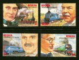 Beguia Grenadines of St. Vincent 1986 - Locomotive, trenuri, serie neuzata