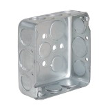 Doză metalică pătrată 100x100x38mm &ndash; COURBI | SB03