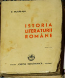 D. Murarasu - Istoria literaturii romane - Editia a II-a (1941)