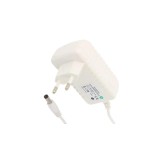Sursă de alimentare POS POSB12050A-WH, impuls 12V/0.5A/6W, adaptor orizontal, AC:CEE7/16. DC: 2.1/5.5 (+)