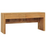 Cumpara ieftin Comodă TV, 100x35x45 cm, lemn masiv de tec