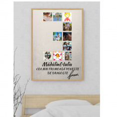 Poster tablou personalizat declaratie dragoste si nume