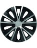 Set capace roti 16` silver&amp;black rapide 4buc