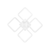 Plafoniera Sonne LED 110W 3CCT cu telecomanda, alb, Erste