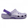 Saboti Crocs Classic Glitter Clog Kids Mov - Neon Purple/Multi, 28 - 30, 32 - 34, 37, 38