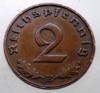 2.629 GERMANIA 2 REICHSPFENNIG 1938 E, Europa, Bronz
