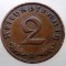 2.629 GERMANIA 2 REICHSPFENNIG 1938 E