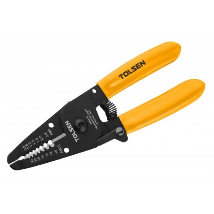 Cleste pentru dezizolare cabluri Tolsen, 160 mm, uz industrial Cleste pentru dezizolare cabluri Tolsen, 160 mm, uz industrial