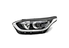 Far Kia Ceed, 05.2018-, montare fata, stanga, cu lumini de zi tip LED; H7+H7+LED+PY21W; electric; cu capace; cu becuri; halogen, OEM/OES
