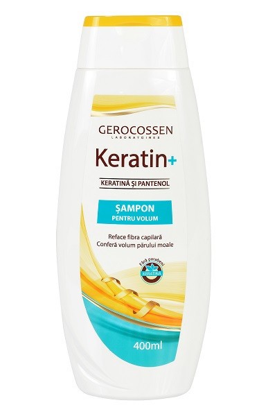 Keratin+ sampon pentru volum 400ml