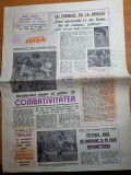 Sportul 14 august 1987-steaua,iovan primeste trofeul celor trei continente