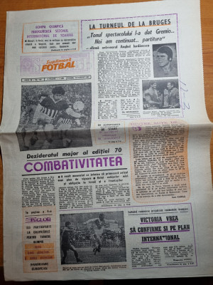 sportul 14 august 1987-steaua,iovan primeste trofeul celor trei continente foto