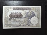 SERBIA IUGOSLAVIA 100 DINARI 1941 SUPERBA