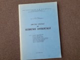 Cumpara ieftin Capitole Speciale Geometrie Diferentiala - Ion D. Teodorescu, 1981, Editura Universitatii Bucuresti