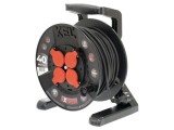 Prelungitor alimentare KEL 3x1,5mm2 40m 4 prize negru IP44