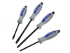 Set 4 Surubelnite Geko G30581 CR-V, Cap Metalic, Magnetic, Plat+Cruce