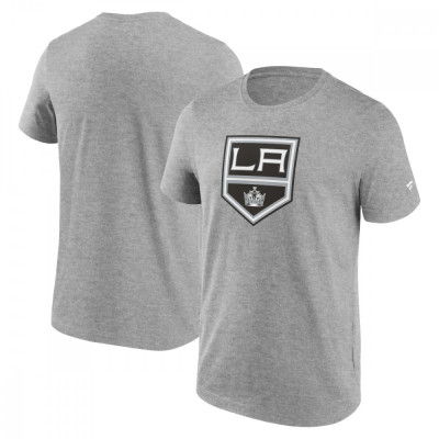 Los Angeles Kings tricou de bărbați Primary Logo Graphic T-Shirt Sport Gray Heather - M foto