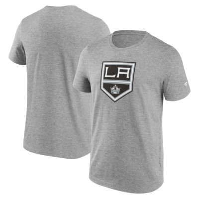 Los Angeles Kings tricou de bărbați Primary Logo Graphic T-Shirt Sport Gray Heather - XL foto