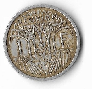 Moneda 1 franc 1948 - Reunion foto
