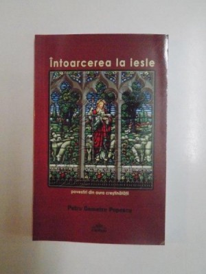 INTOARCEREA LA IESLE. POVESTIRI DIN AURA CRESTINATATII de PETRU DEMETRU POPESCU 2011 foto