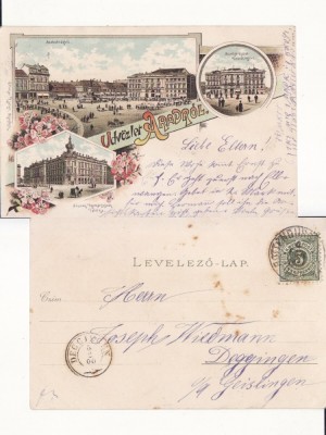 Arad-litografie, rara foto