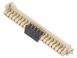 Conector margine PIN 20 2,54mm CLIPZIN aurit SMT