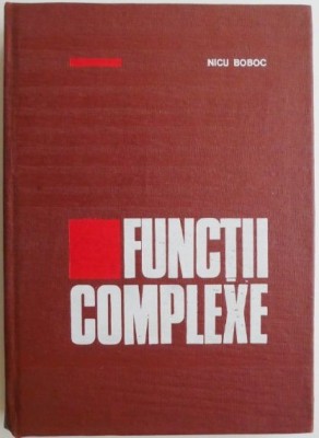 Functii complexe &amp;ndash; Nicu Boboc foto