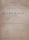 Autograf LAHOVARI: pe traducerea Eminescu, HYPERION, Bucuresti, 1941