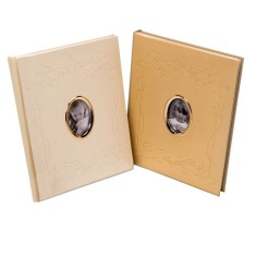 Album foto Gold, personalizabil, 22x27 cm, pentru foto autoadezive foto