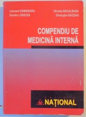 COMPENDIU DE MEDICINA INTERNA de LEONARD DOMNISORU...GHEORGHE BUCEAG , EDITIA A DOUA 2004