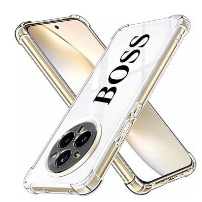 Husa antisoc pentru realme 14 pro - airbag tpu, col&amp;Egrave;uri ranforsate - boss foto