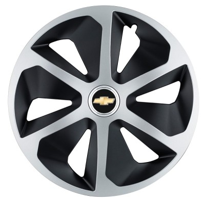 Set 4 capace roti Roco Gri-Negru R17 pentru gama auto Chevrolet foto