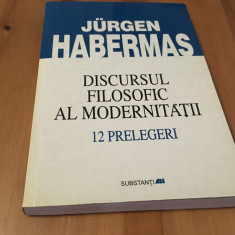 JURGEN HABERMAS, DISCURSUL FILOSOFIC AL MODERNITATII-12 PRELEGERI.are sublinieri