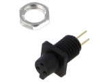 Conector circular 709,719 60V PIN 3 soclu mamă THT 3A IP40