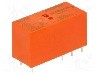 Releu miniaturale, 12V DC, 8A, serie RT2, TE Connectivity - 1393243-4