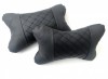 Set de Perne universale pentru gat un confort mai bun in timpul unei calatorii lungi cu masina, negru, 2 buc, Oem