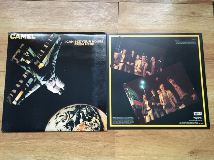CAMEL - I CAN SEE YOUR HOUSE FROM HERE (1979,DECCA/GAMA,UK) vinil vinyl