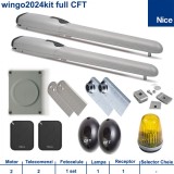 Automatizare porti batante Nice Wingo2024Kit Full CFT