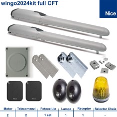 Automatizare porti batante Nice Wingo2024Kit Full CFT foto