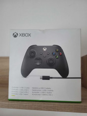 Controller Xbox Series X Nou + cablu PC foto