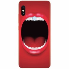 Husa silicon pentru Xiaomi Mi A2, Big Mouth