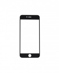 Geam sticla apple iphone 6 plus negru foto