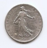 Franta 1 Franc 1898 - Argint 5g/835, 23 mm, KM-844.1 (3)