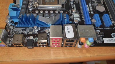 Placa de baza Asus P7P55D #A894 foto