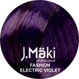Cumpara ieftin J.Maki Professional - Vopsea de par permanenta Fashion Violet electric, 60 ml