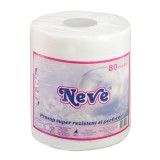 Prosop hartie Neve, alb, 2 straturi, 80 m