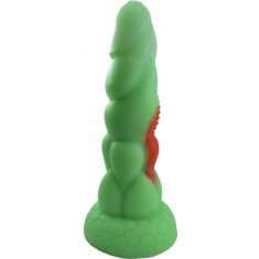 Dildo No.13 Fantasy Beasts, Silicon Premium, Verde, 21 cm