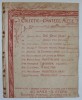 PAUVRE FOUS ! CHANSON DE PAYSAN , PAROLES et MUSIQUE de D. TAGLIAFICO , INCEPUTUL SEC. XX , PARTITURA
